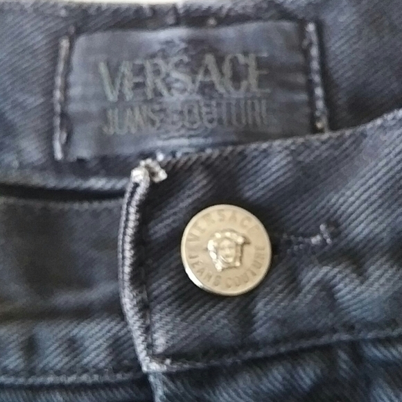 VERSACE - Versace Jeans Couture black denim - Picture 5 of 11